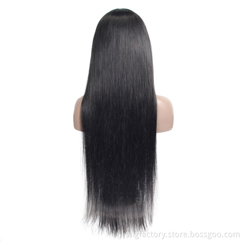 cuticle aligned mink brazilian human hair lace front wigs,glueless closure frontal 100% lace wigs human hair lace front